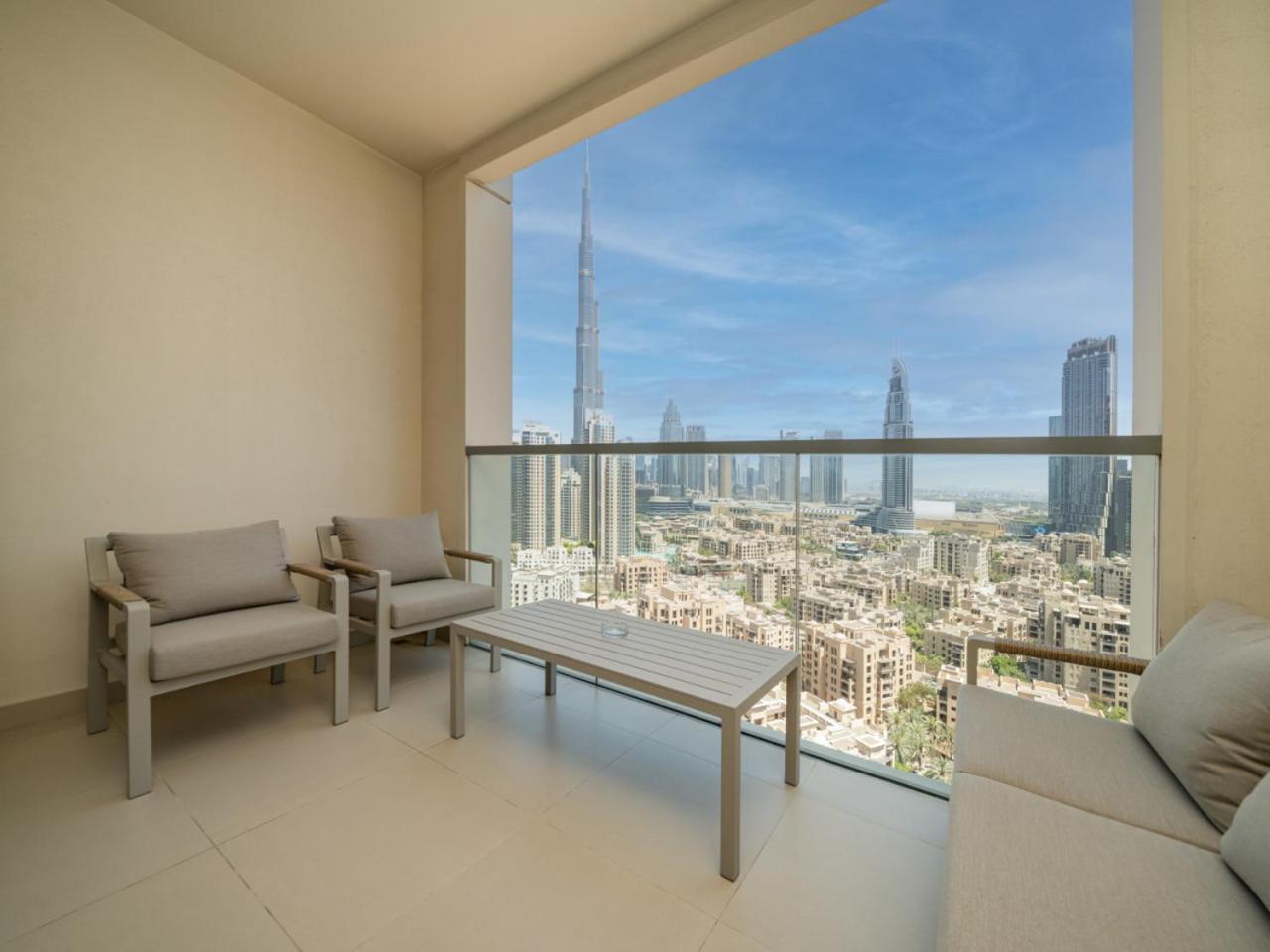 Apartment Modern Downtown 2 Bed Maids With Full Burj View